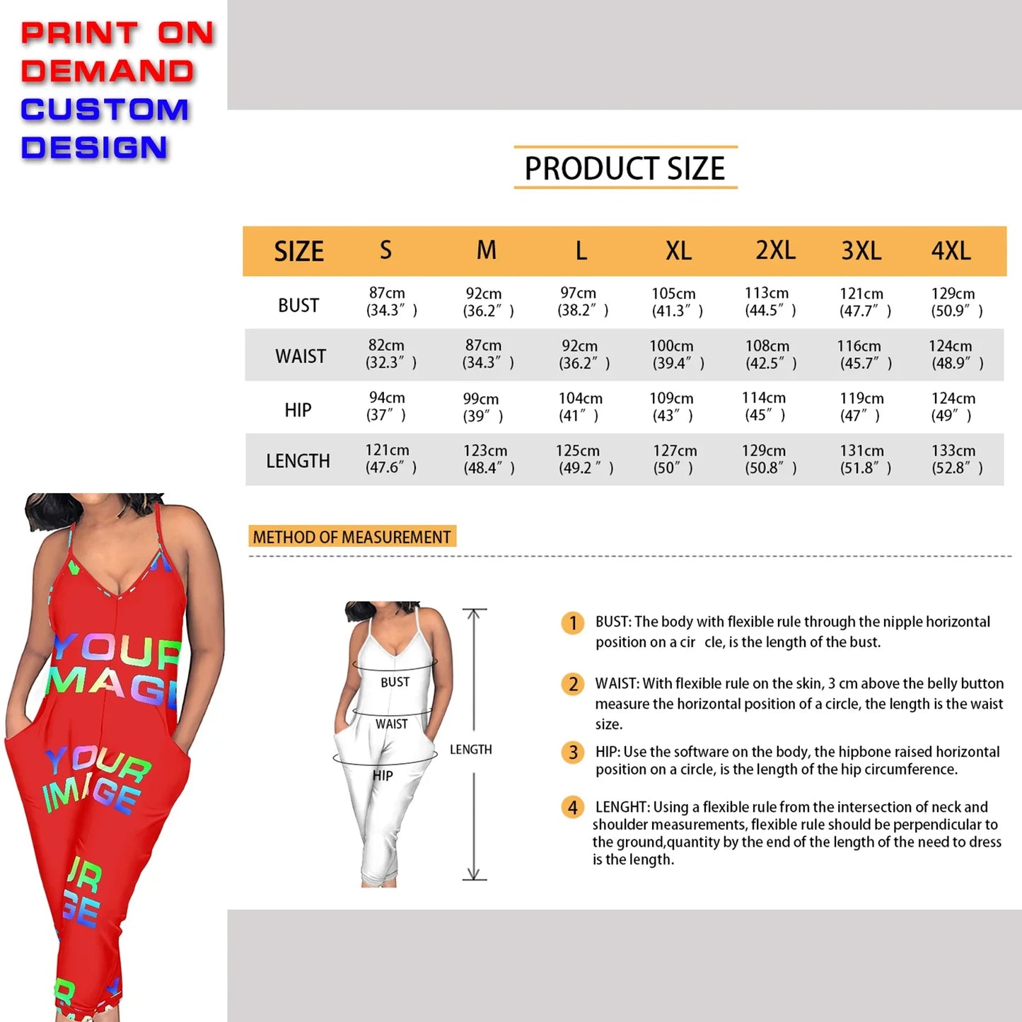 Custom Dress Print On Demand Party Sexy Girls Cartoon Image Design Women Uniforms Matching Clothes Customized DIY Dropshipping