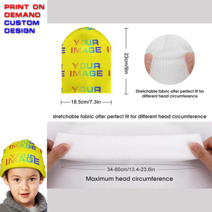 Custom Print On Demand Party Accessories Hats Scarves Men's Women's Cartoon Image Design Customized DIY Dropshipping