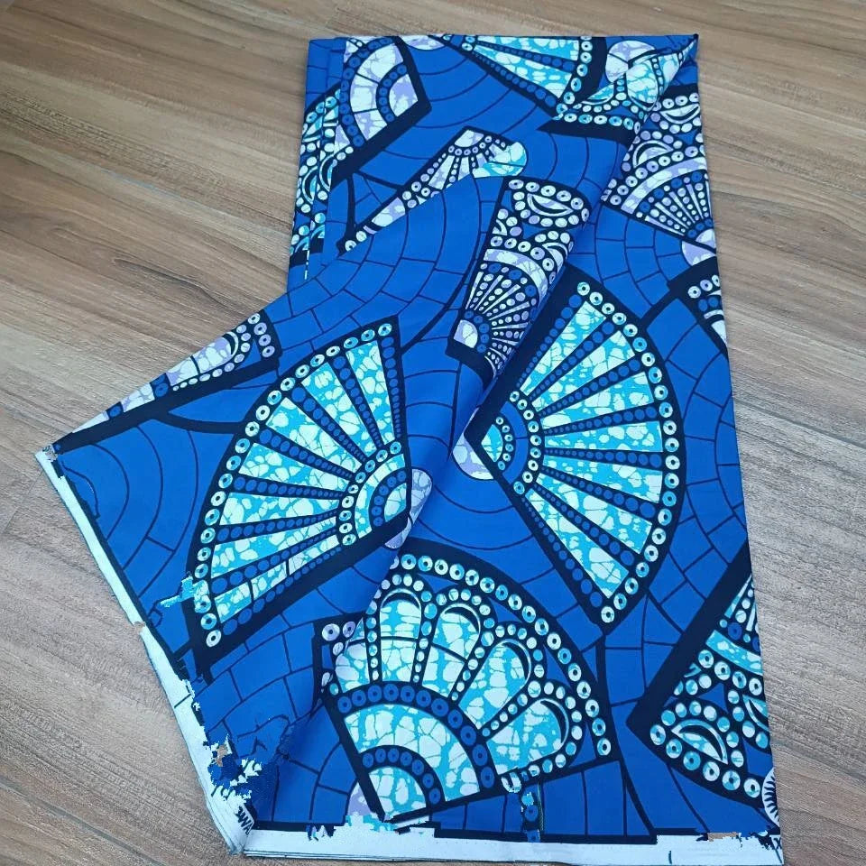 Ankara Wax Fabric 2023 High Quality African Wax Print Fabric 100% Cotton African Guaranteed Veritable Real Wax for Dresses