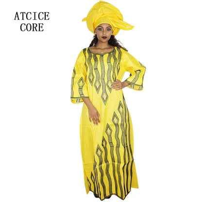 African Dresses For Women Bazin Riche Design Dress Embroidery Design