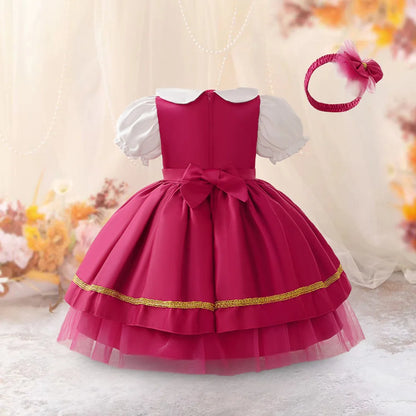 Girls Snow White Princess Dresses Kid Cosplay Spider Alice Gown Girl Halloween New Costume Children Formal Birthday Party Dress