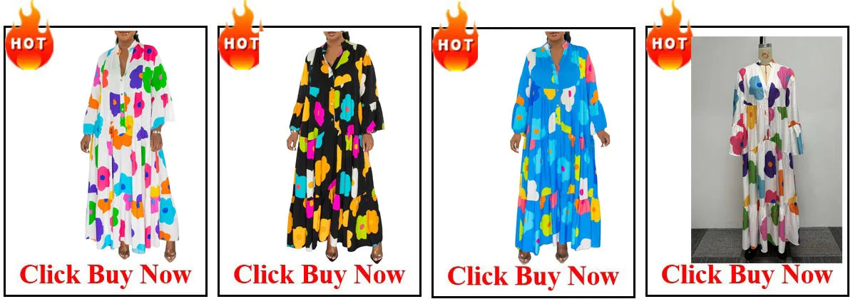 Outfits Dashiki African Dresses for Women Summer Kaftan African V-neck Polyester Plus Size Long Maxi Dress Gowns Ankara Dresses