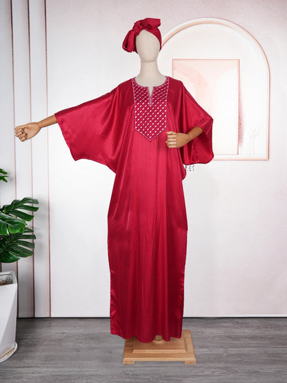 Abayas For Women Dubai Luxury 2025 African Muslim Fashion Dress Caftan Marocain Evening Party Dresses Boubou Robe Djellaba Femme