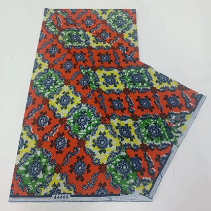 Ankara Wax Fabric 2023 High Quality African Wax Print Fabric 100% Cotton African Guaranteed Veritable Real Wax for Dresses