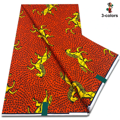 Factory Price Ankara Wax Fabric Guaranteed Veritable African Real Print Wax Fabric 100% Cotton Ghana Style Soft Pagne Sewing