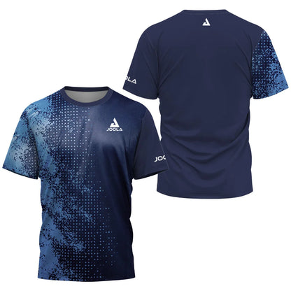 2024 New men's summer Table tennis monogram print Men's badminton Tennis brand Quick dry short sleeve men's Tops sports T-shirt