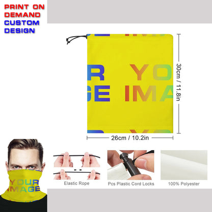 Custom Print On Demand Party Accessories Hats Scarves Men's Women's Cartoon Image Design Customized DIY Dropshipping