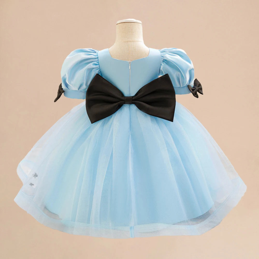 Girls Snow White Princess Dresses Kid Cosplay Spider Alice Gown Girl Halloween New Costume Children Formal Birthday Party Dress