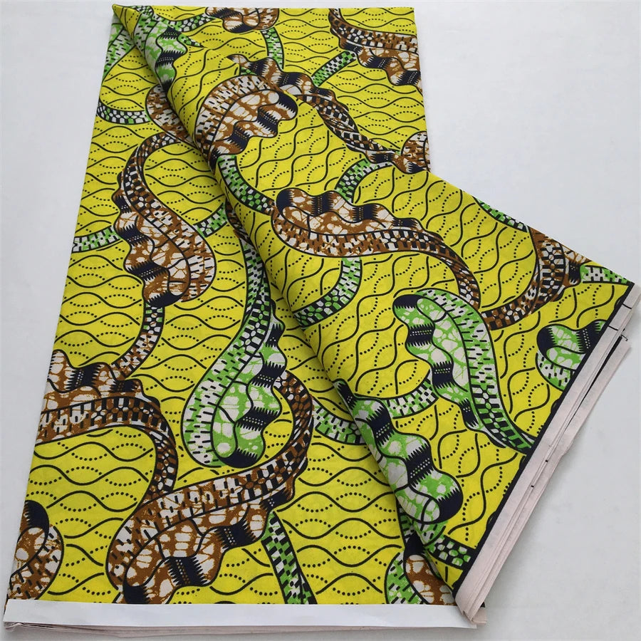 African Wax Fabric Prints 2025 New Arrivals Nigeria Wax Fabric Block Batik Dutch For Women DIY Dresses Cloth Sewing Materials