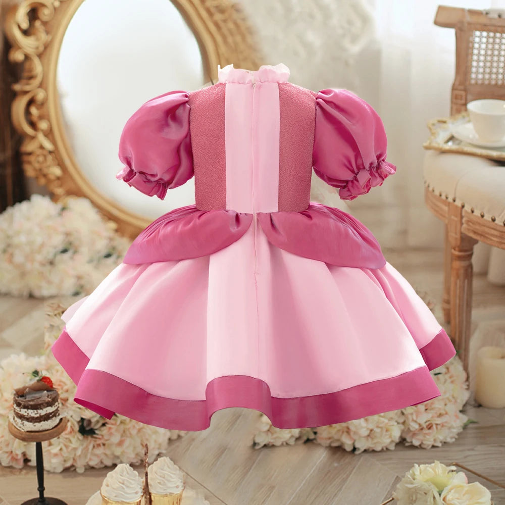 Girls Snow White Princess Dresses Kid Cosplay Spider Alice Gown Girl Halloween New Costume Children Formal Birthday Party Dress