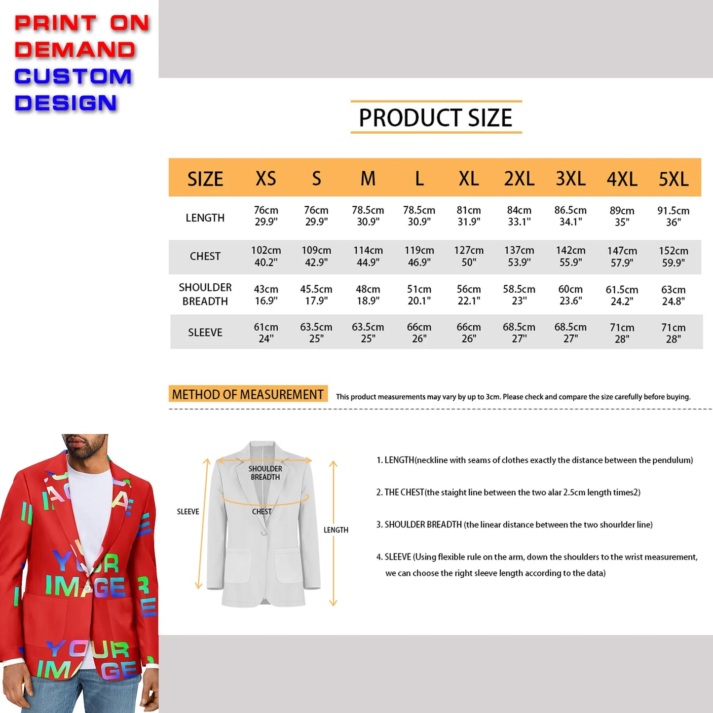 Print On Demand Customized Public Custom Images Picture Man Dress Shirt Party Uniforms Matching Clothes DIY Dropshipping