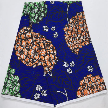 African Wax Fabric 2024 High Quality Nigeria Ankara Wax Fabric Ghana Style Print For Women DIY Cloth Dresses Sewing Materials