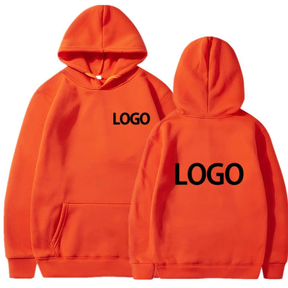 Customized Printed Men Women Hoodie Loose Casual Clothing Fashion Long Sleeve Hooded Pullover Personality Streetwear Sweatshirts