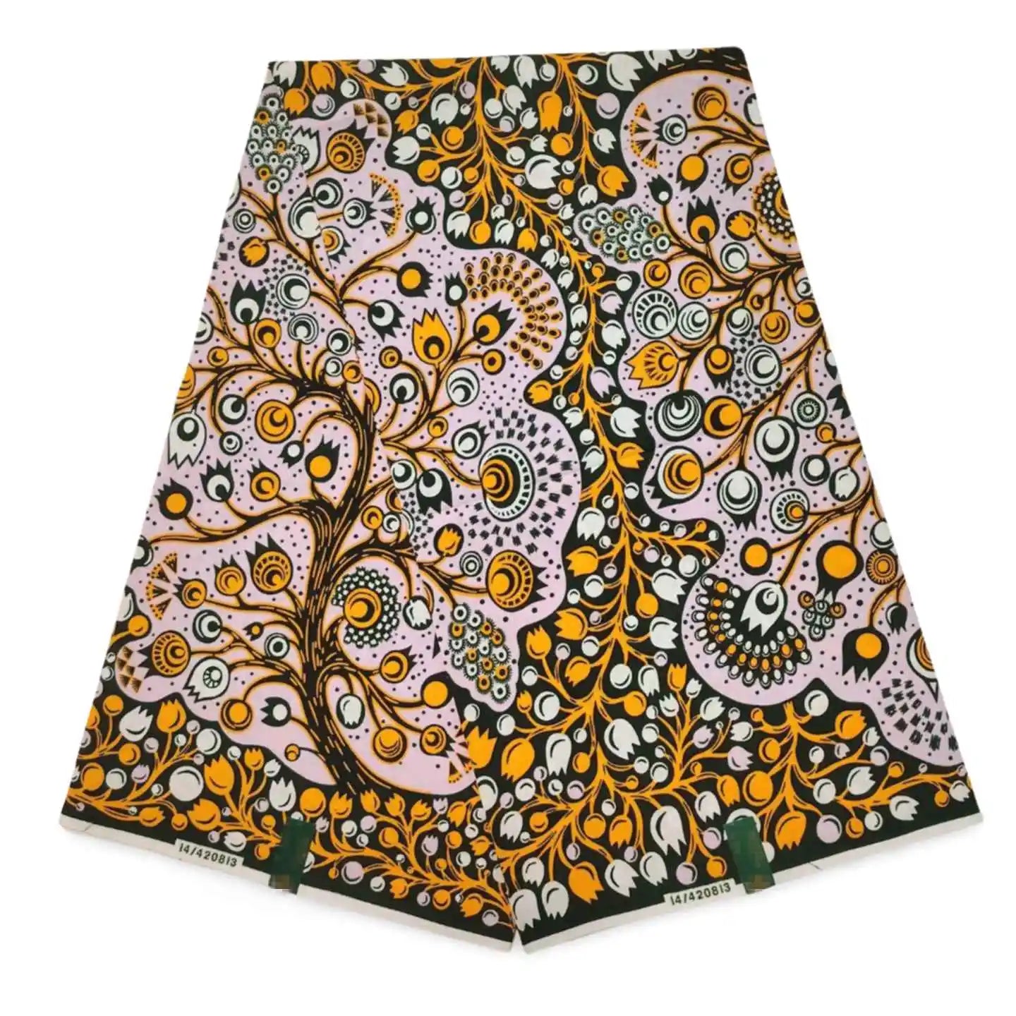 Veritable Dutch Super-W Guaranteed Super Real Wax Print Fabric Hollandais Pagne Africa Dress 100% Cotton Wax Pagne Tissu VL15679