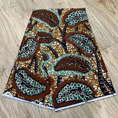 100% cotton new original wax fabric african print fabric tissue wax fabric 2022 wholesale african wax ankara material 6yard