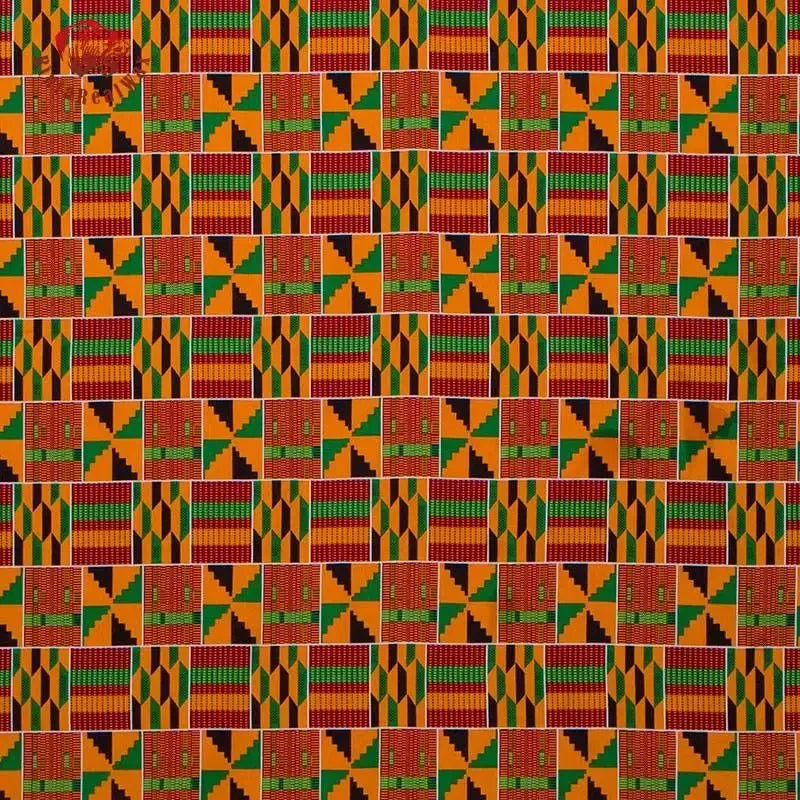 Bintarealwax African Real Wax Prints Fabric Ankara Cotton Material High Quality African Fabric For Party Dress 24FS1380