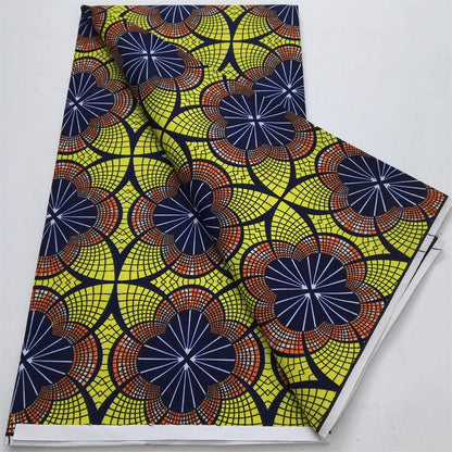 African Wax Fabric Prints 2025 New Arrivals Nigeria Wax Fabric Block Batik Dutch For Women DIY Dresses Cloth Sewing Materials