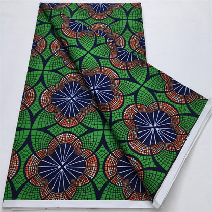 African Wax Fabric Prints 2025 New Arrivals Nigeria Wax Fabric Block Batik Dutch For Women DIY Dresses Cloth Sewing Materials