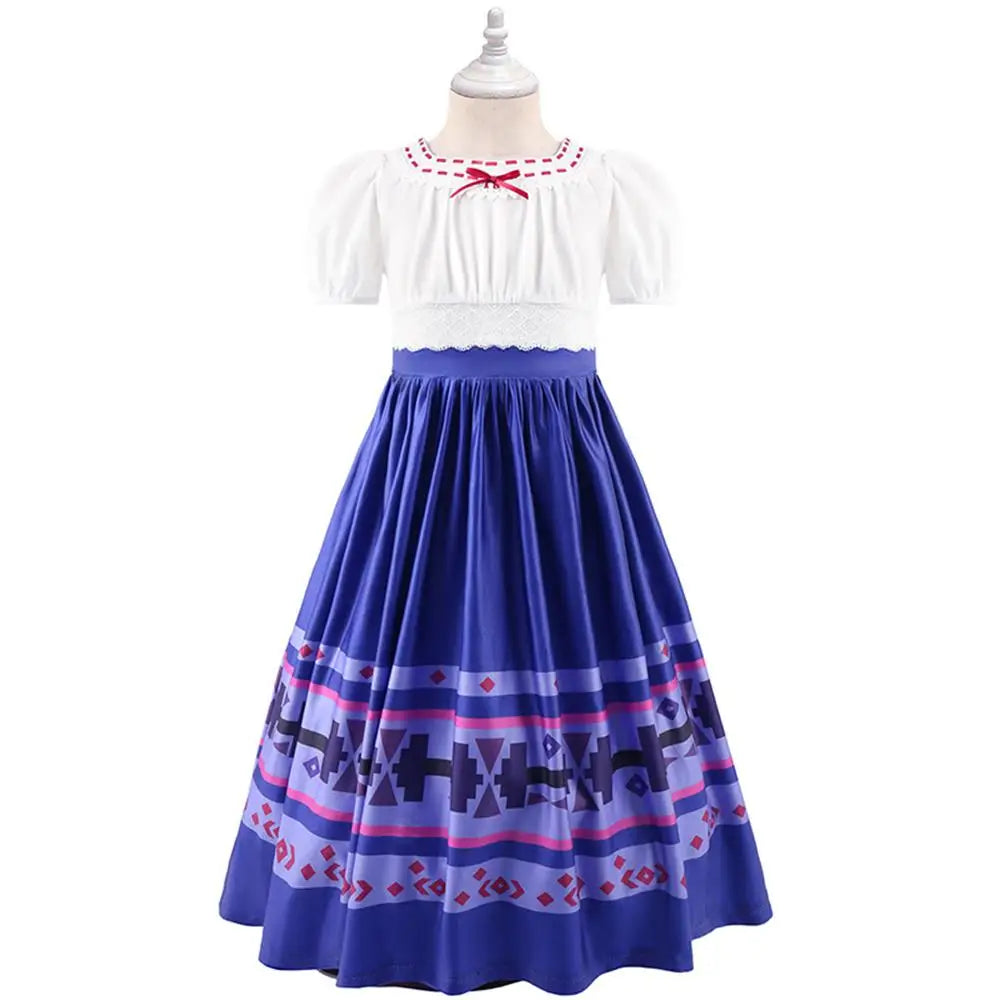 Girl costume Princess Dress Summer Casual Dress Halloween Cospaly Costume Carnival Dresses  3-10 Years Old