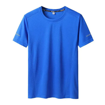 T-shirt Big Size 9XL for Men Quick Drying T-shirt for Men Round Neck Plus Size Short Sleeve Oversized T Shirt