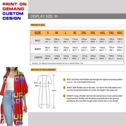 Custom Dress Print On Demand Party Sexy Girls Cartoon Image Design Women Uniforms Matching Clothes Customized DIY Dropshipping