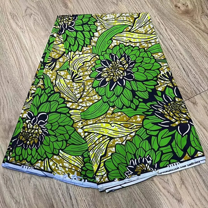 100% cotton new original wax fabric african print fabric tissue wax fabric 2022 wholesale african wax ankara material 6yard