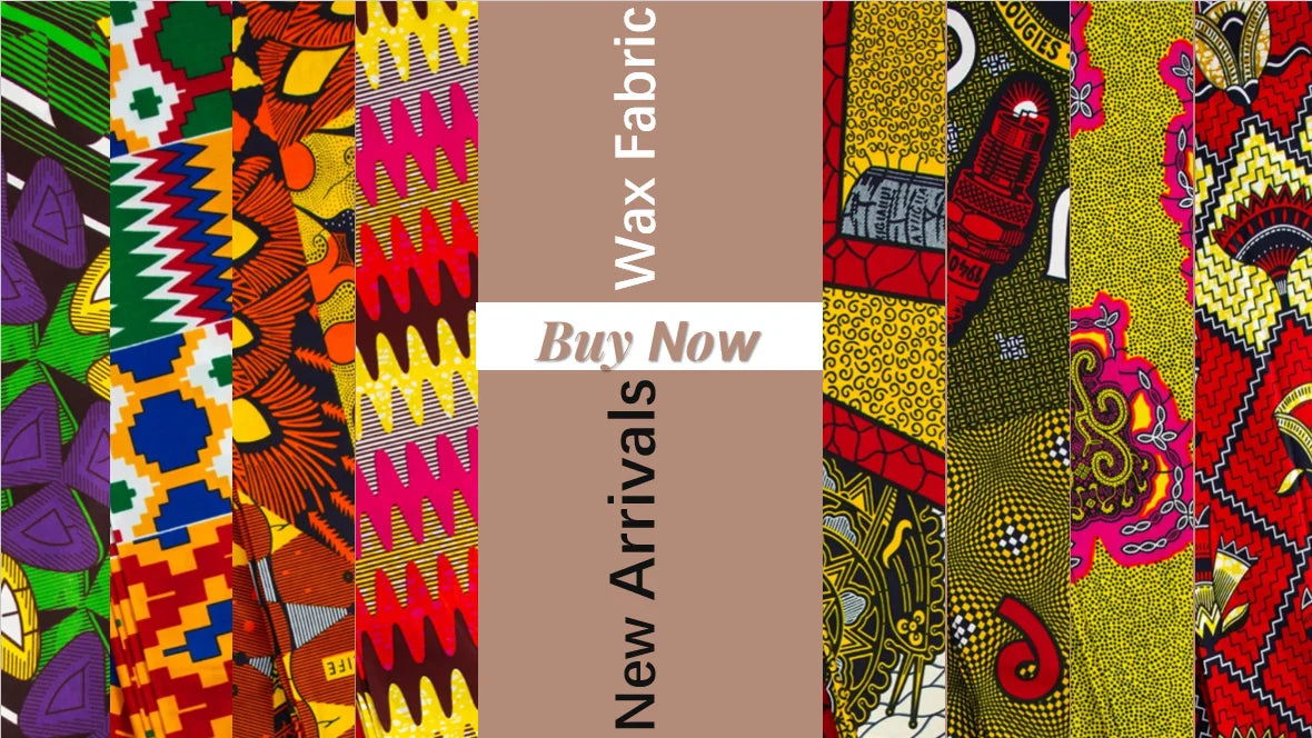 African Nigeria Wax Fabric High Quality Ankara Wax Fabric Polyester Pagne Print For Women DIY Cloth Dresses Sewing Materials