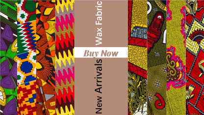 Nigeria Wax Fabric Ankara 2025 Newset DIY Print African Textile Wax Fabric Tissu For Women Dresses Sewing Polyester Material