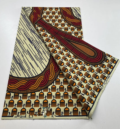 New Ankara 2023 African Real Wax Fabric Nigerian Wax Print Fabric High Quality 100% Cotton Ghana Style Fabric For Women Pagne