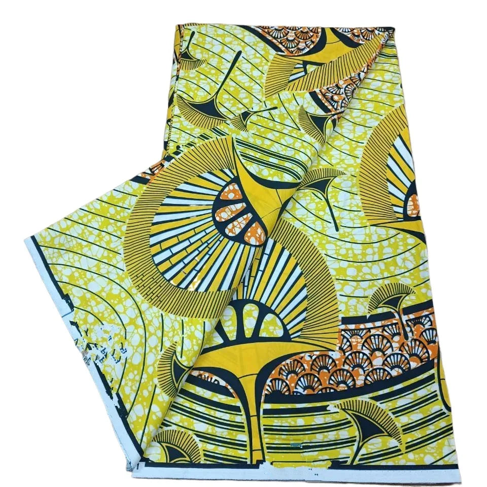 Ankara Wax Fabric 2023 High Quality African Wax Print Fabric 100% Cotton African Guaranteed Veritable Real Wax for Dresses