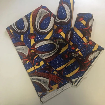 2025  African Golden Wax Fabric Cotton Stuff Rapper Batik Ankara Original High Quality New Material Pagne Maintenant