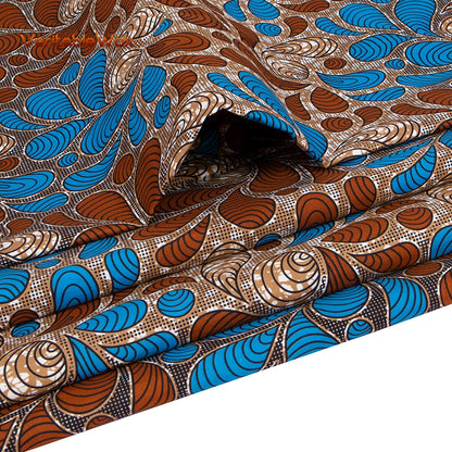 2024 Veritablewax Ankara Africa Prints Batik Wax Fabric African Dress Craft DIY Sewing Textile Polyester Nigeria Tissu N-24