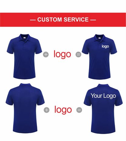 KAISING Summer Causal Polo Shirt Custom Logo Printed Text Picture Brand Embroidery Personal Design Breathable Men And WomenTops