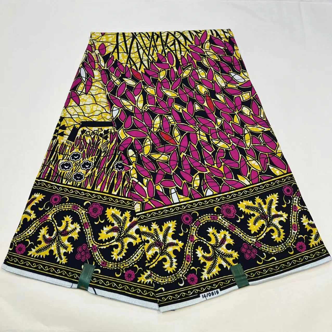 Most popular Veritable African Wax Real Fabric 100% cotton Ghana Nigeria Style 6 yards High Quality Ankara Prints wax Material