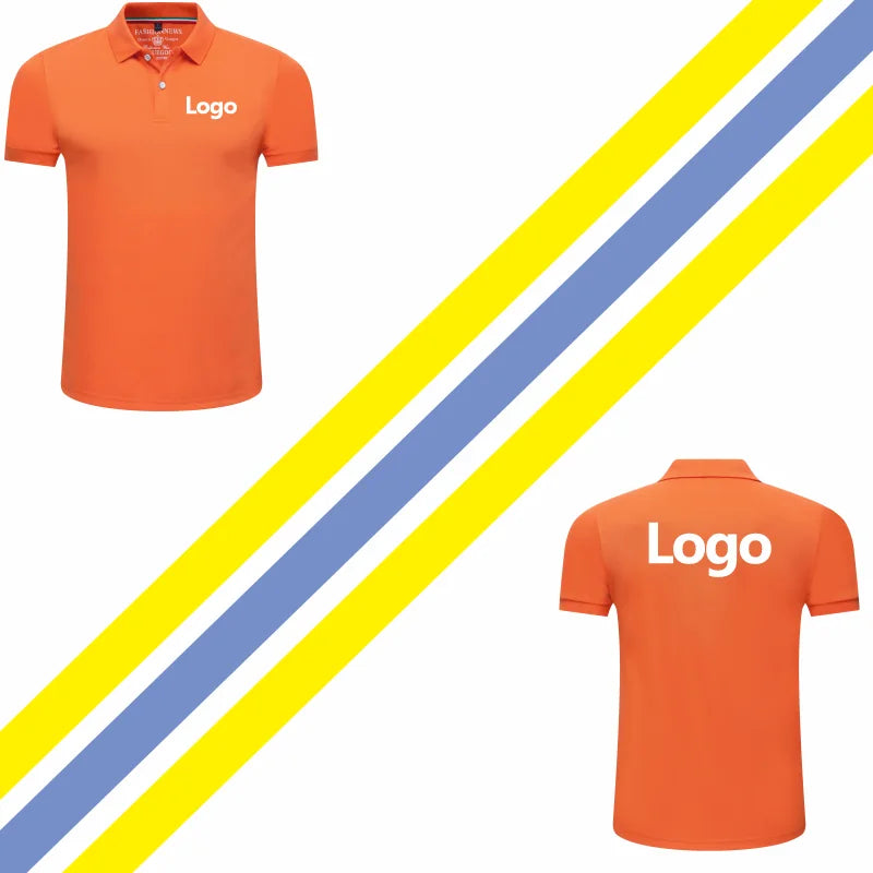 KAISING Summer Men And Women Polo Shirts Custom Logo Embroidery Print Polyester Clothing Personal Group Company Design Tops