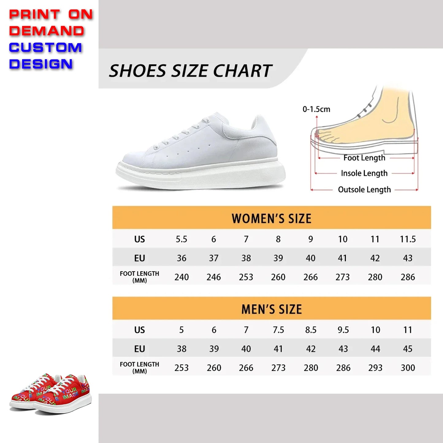 Custom Sneakers Canvas Flat Leather Boots Running Shoes Woman Man Print On Demand Image Design Holiday Matching DIY Dropshipping