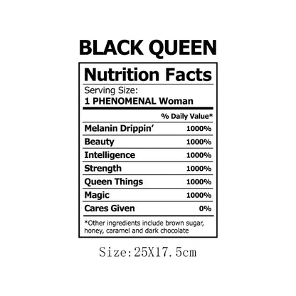 Afro Women Heat Transfer Patch For Clothing Fashion Black Girl DIY T-Shirt Hoodie Iron On Patch On Men And Women Clothes Sticker