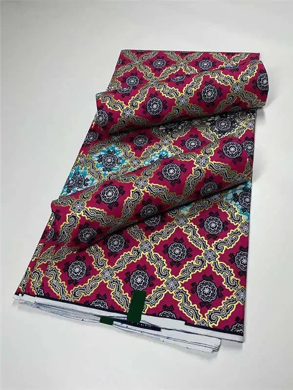 100% cotton new original wax fabric african print fabric tissue wax fabric 2022 wholesale african wax ankara material 6yard