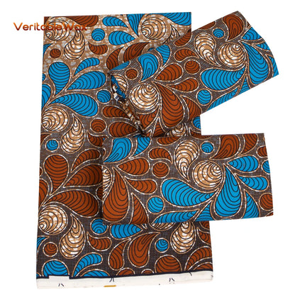 2024 Veritablewax Ankara Africa Prints Batik Wax Fabric African Dress Craft DIY Sewing Textile Polyester Nigeria Tissu N-24