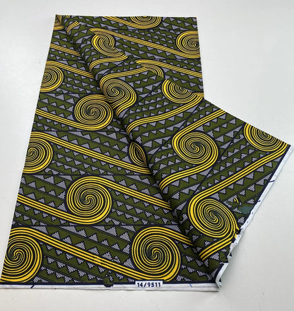 New Ankara 2023 African Real Wax Fabric Nigerian Wax Print Fabric High Quality 100% Cotton Ghana Style Fabric For Women Pagne