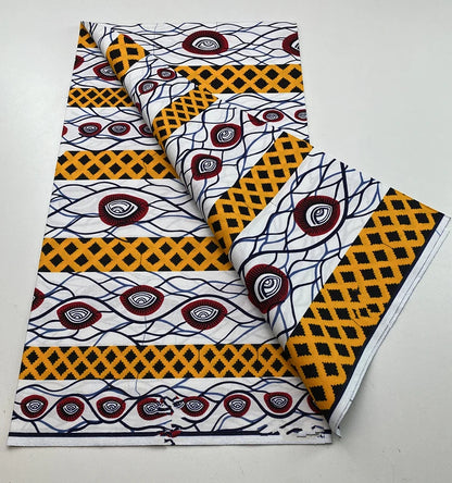 New Ankara 2023 African Real Wax Fabric Nigerian Wax Print Fabric High Quality 100% Cotton Ghana Style Fabric For Women Pagne