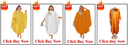 Outfits Dashiki African Dresses for Women Summer Kaftan African V-neck Polyester Plus Size Long Maxi Dress Gowns Ankara Dresses