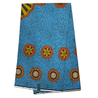 Veritable Dutch Super-W Guaranteed Super Real Wax Print Fabric Hollandais Pagne Africa Dress 100% Cotton Wax Pagne Tissu VL15679