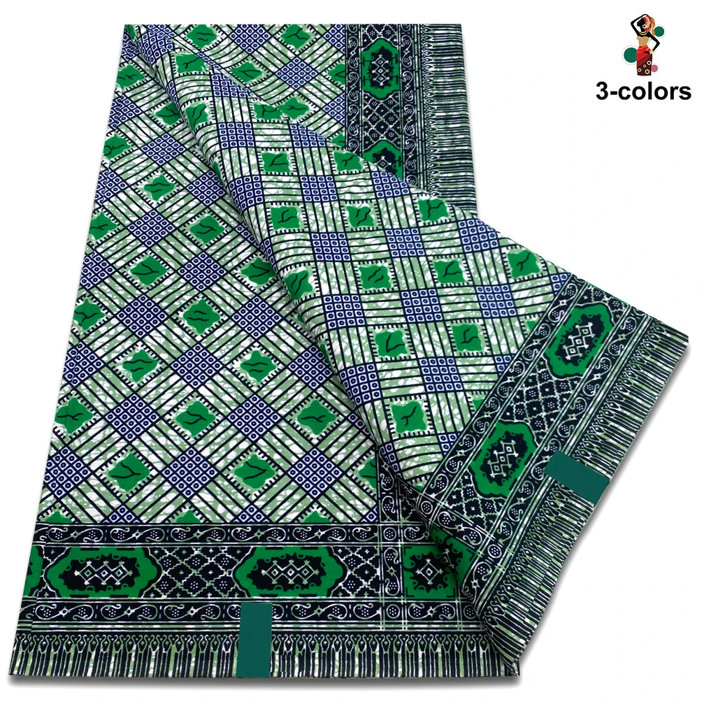 100% Cotton Veritable Original Ankara African Real Wax Print Fabric Ghana Wax Fabric High Quality Nigeria Batik Soft Tissu Pagne