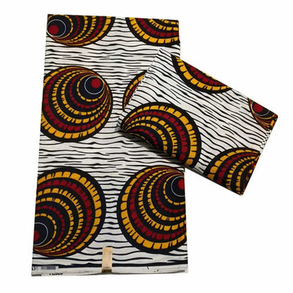 Veritable Dutch Super-W Guaranteed Super Real Wax Print Fabric Hollandais Pagne Africa Dress 100% Cotton Wax Pagne Tissu VL15679