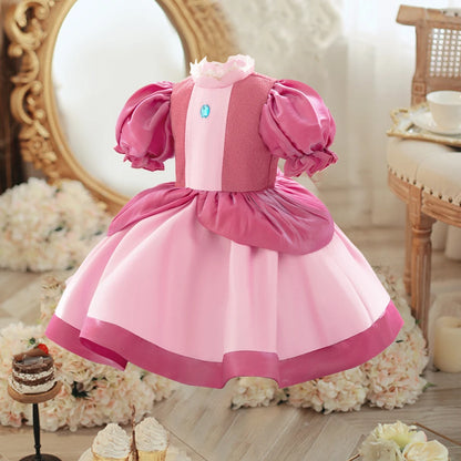 Girls Snow White Princess Dresses Kid Cosplay Spider Alice Gown Girl Halloween New Costume Children Formal Birthday Party Dress