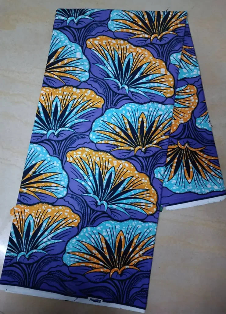 100% cotton new original wax fabric african print fabric tissue wax fabric 2022 wholesale african wax ankara material 6yard