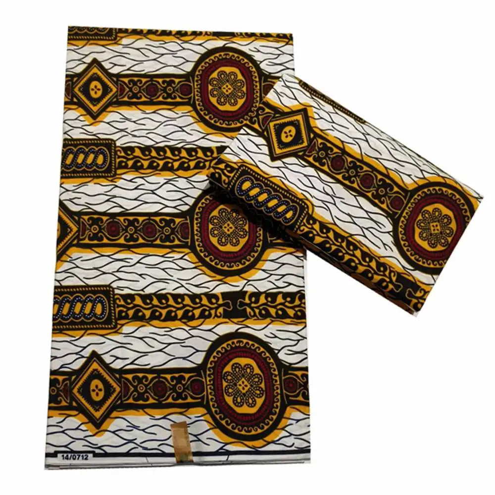 Veritable Dutch Super-W Guaranteed Super Real Wax Print Fabric Hollandais Pagne Africa Dress 100% Cotton Wax Pagne Tissu VL15679