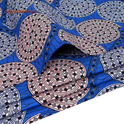 2024 Veritablewax Ankara Africa Prints Batik Wax Fabric African Dress Craft DIY Sewing Textile Polyester Nigeria Tissu N-24