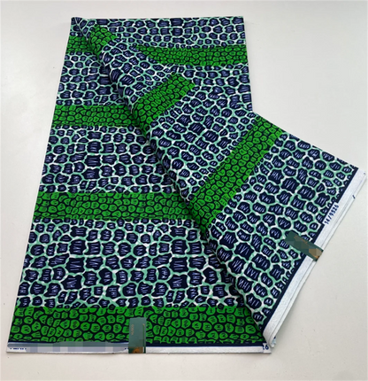 2024 African Real Wax Prints Fabric Nigerian Ankara Fashion Ghana 100% Cotton Veritable Guaranteed Original  Sewing Material